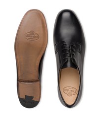 Chaussures derby en cuir noires Church's