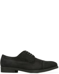 Chaussures derby en cuir noires Dolce & Gabbana