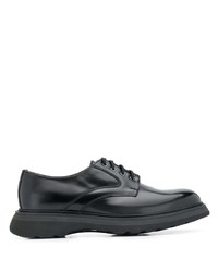 Chaussures derby en cuir noires Doucal's