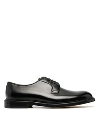 Chaussures derby en cuir noires Doucal's