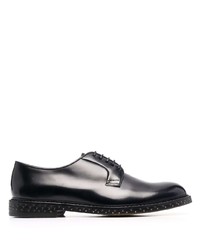 Chaussures derby en cuir noires Doucal's