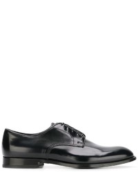 Chaussures derby en cuir noires Doucal's