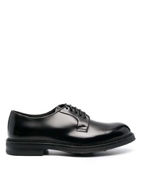 Chaussures derby en cuir noires Doucal's