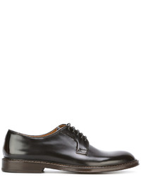 Chaussures derby en cuir noires Doucal's