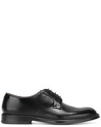 Chaussures derby en cuir noires Doucal's