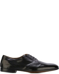 Chaussures derby en cuir noires Doucal's