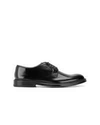 Chaussures derby en cuir noires Doucal's