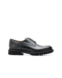 Chaussures derby en cuir noires Doucal's