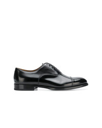 Chaussures derby en cuir noires Doucal's