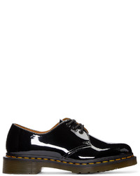 Chaussures derby en cuir noires Dr. Martens