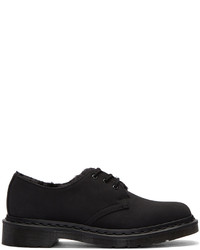 Chaussures derby en cuir noires Dr. Martens