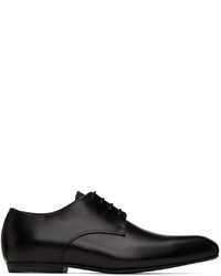 Chaussures derby en cuir noires Dries Van Noten