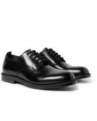 Chaussures derby en cuir noires Dunhill