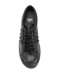 Chaussures derby en cuir noires Toga Virilis