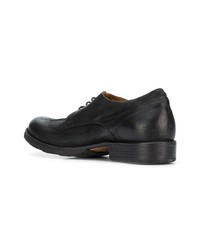 Chaussures derby en cuir noires Fiorentini+Baker