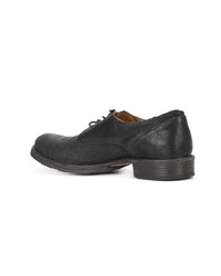 Chaussures derby en cuir noires Fiorentini+Baker