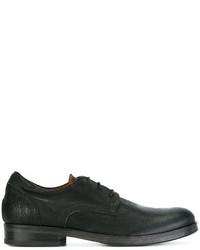 Chaussures derby en cuir noires Fiorentini+Baker