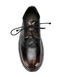 Chaussures derby en cuir noires Marsèll