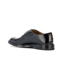 Chaussures derby en cuir noires Doucal's