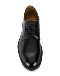 Chaussures derby en cuir noires Doucal's