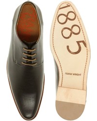 Chaussures derby en cuir noires