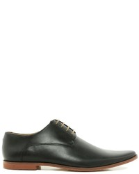 Chaussures derby en cuir noires