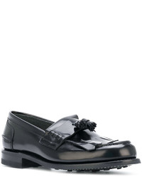 Chaussures derby en cuir noires Church's