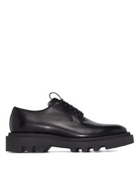 Chaussures derby en cuir noires Givenchy