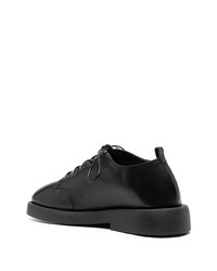 Chaussures derby en cuir noires Marsèll