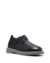 Chaussures derby en cuir noires Marsèll