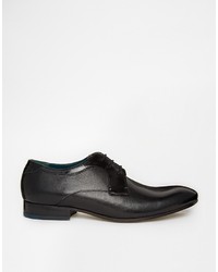 Chaussures derby en cuir noires Ted Baker