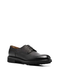 Chaussures derby en cuir noires Doucal's