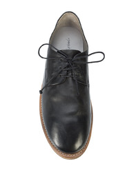 Chaussures derby en cuir noires Marsèll