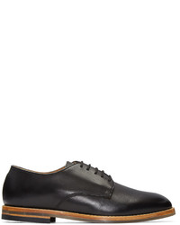 Chaussures derby en cuir noires H By Hudson