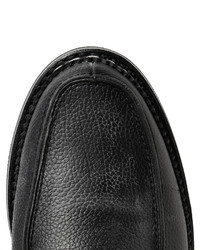 Chaussures derby en cuir noires Yuketen