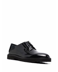 Chaussures derby en cuir noires Paul Smith