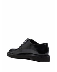 Chaussures derby en cuir noires Paul Smith