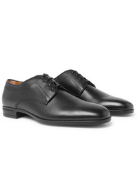 Chaussures derby en cuir noires Hugo Boss