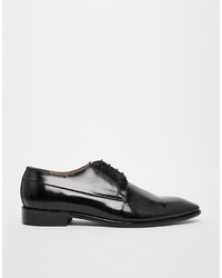 Chaussures derby en cuir noires Ben Sherman