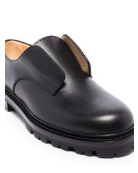 Chaussures derby en cuir noires NEW STANDARD