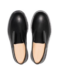Chaussures derby en cuir noires NEW STANDARD