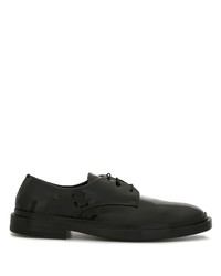 Chaussures derby en cuir noires Jil Sander