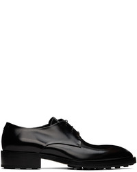 Chaussures derby en cuir noires Jil Sander