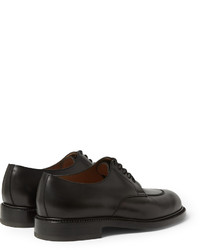 Chaussures derby en cuir noires