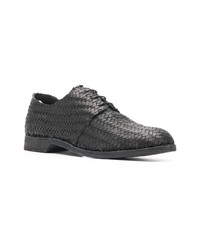 Chaussures derby en cuir noires Officine Creative