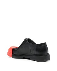 Chaussures derby en cuir noires Camper