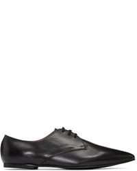 Chaussures derby en cuir noires Junya Watanabe