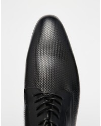 Chaussures derby en cuir noires Aldo