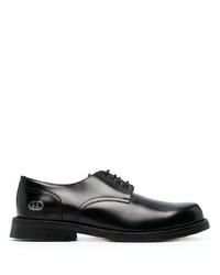 Chaussures derby en cuir noires Karl Lagerfeld