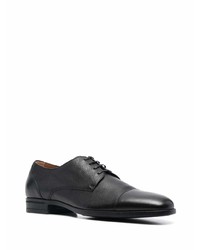 Chaussures derby en cuir noires BOSS HUGO BOSS